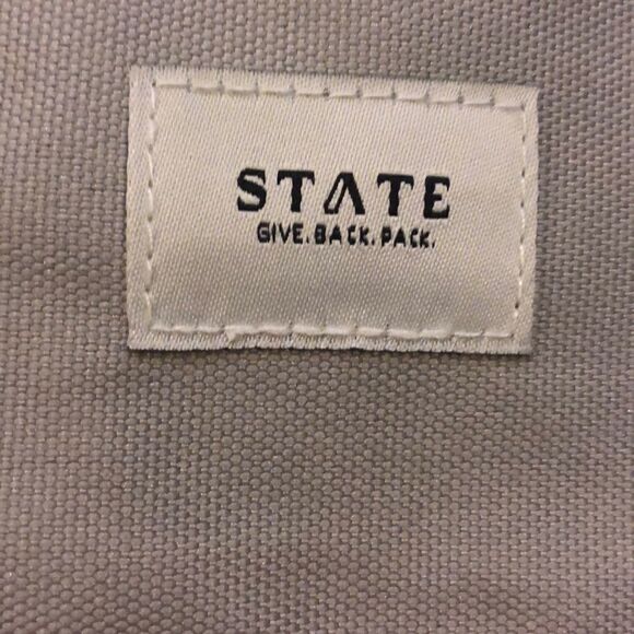 STATE Bags Grey & Orange Travel Zipper Bags - Picture 2 of 8